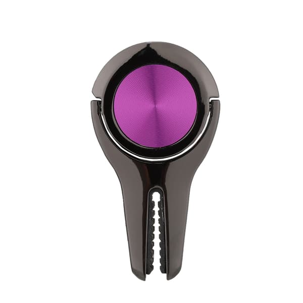 Bilventilfestefeste for iPhone, Xiaomi/Samsung/Android-mobiltelefon (lilla)