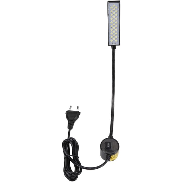 LED-symaskinlamper, 30 LED-lamper med magnetisk monteringssokkel