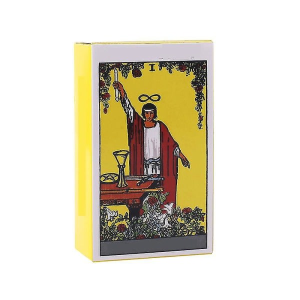 Heta Sälj tarotkort för spådom personligt bruk Tarotdäck Full engelsk version 78st Tt05 zdq