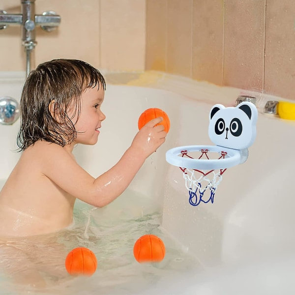 Panda Kurv Legesæt, Badelegetøj, Baby Badekar Legetøj, Badelegetøj