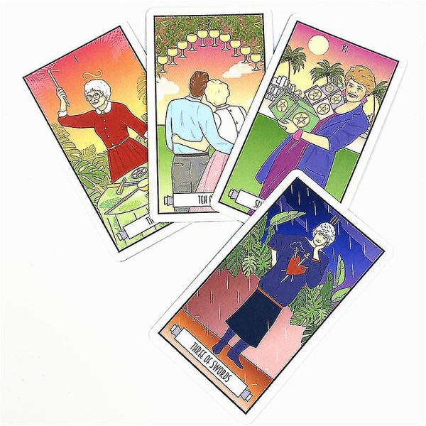 The Green Witch Tarot Cards Deck Party Brädspel Oracle Playing Card40st Ts36 zdq
