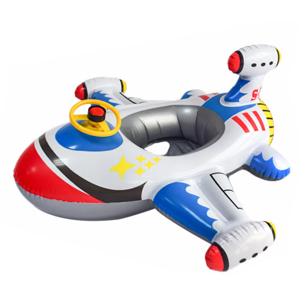 CDQ Gratis Simning Baby Uppblåsbar Swim Float Seat Båt Pool Simma