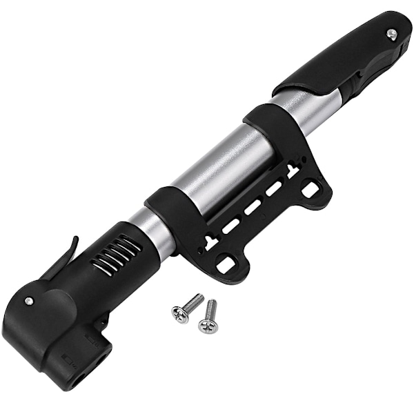 Cykelpumpe med Manometer - Presta & Schrader, 100 PSI