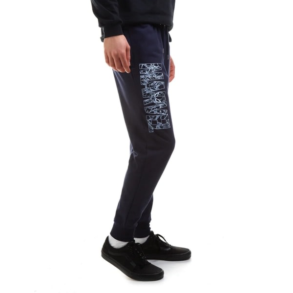 Marvel Men's Outline Joggingbukser M Svart Black M zdq