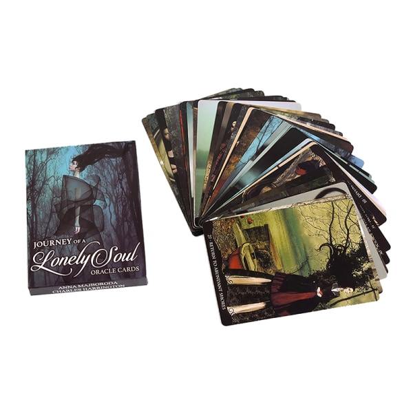 Yksinäisen sielun matka - Oraakkelikortti Tarot - Perhejuhla - Lautapeli - Monivärinen - Yksi koko