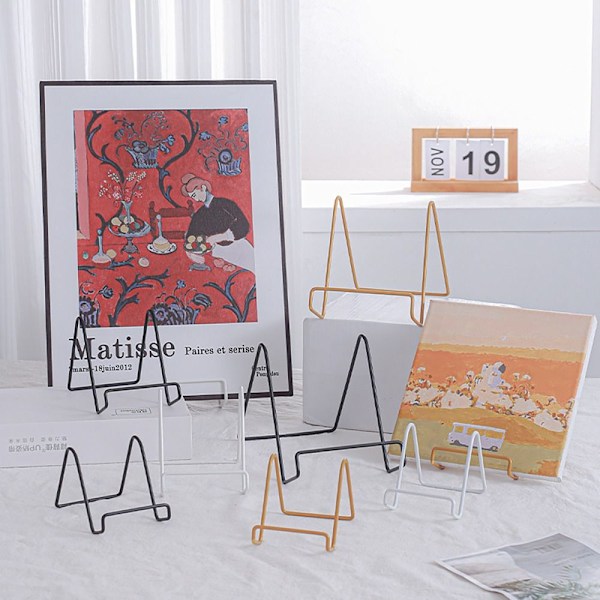 5-pack Tallriksställ Bildramställ SVART STOR SVART BLACK LARGE