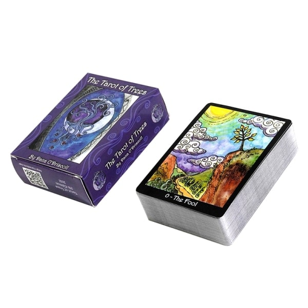 Tarot of Trees Prophecy Divination Deck Familjefest Brädspel Flerfärgad one size