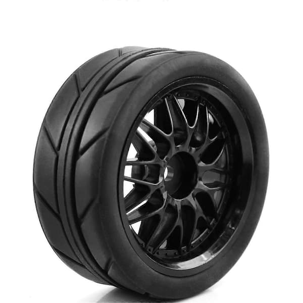 1/10 RC Drift Dæk 65mm til Racing Bil Hjul, Hvid_tfrf