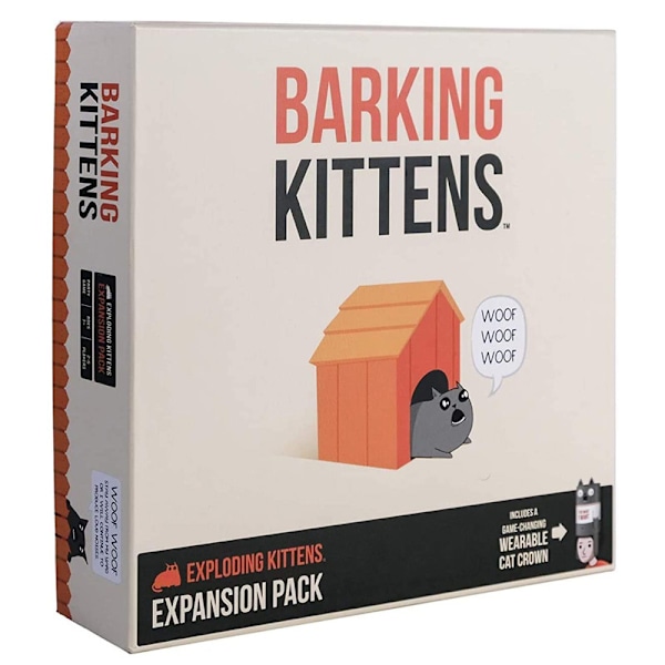 Barking Kittens korttipeli alkuperäinen versio, täydellinen laatikko