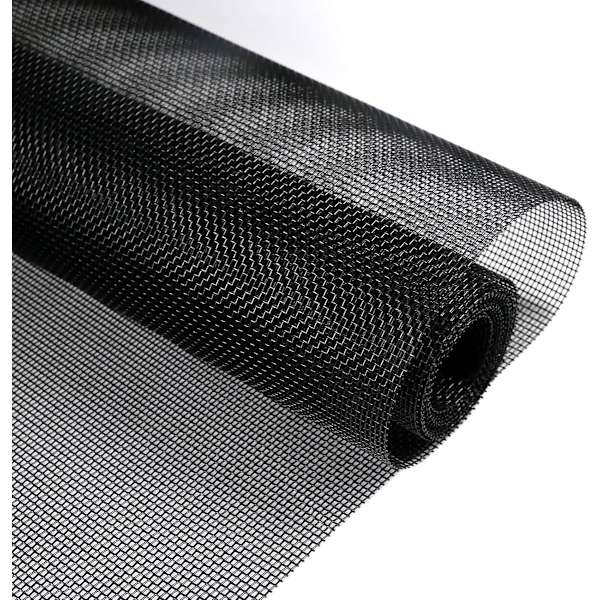 Replacement Mesh - Pets - 120 - 250 - cm - Black - Scratch Resistant - Universal - Window Mesh - Insert Window Mesh - Fiberglass Window Mesh