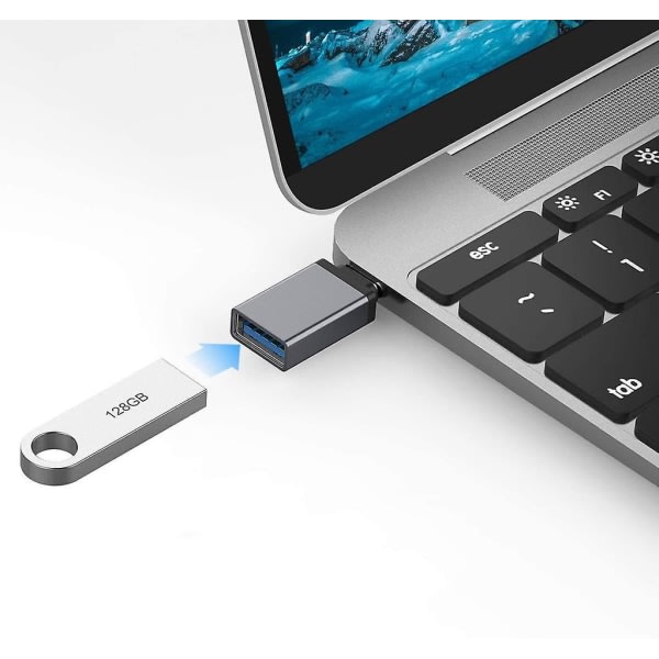 CDQ USB C - USB 3.0 -sovitin tyyppi C - USB 3.0 -sovitin OTG - tyyppi C (2 sarjaa