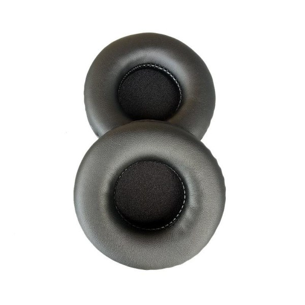 Ørepuder til Jabra Evolve 20 20se 30 30II 40 65 65+ cus PU sort PU svart