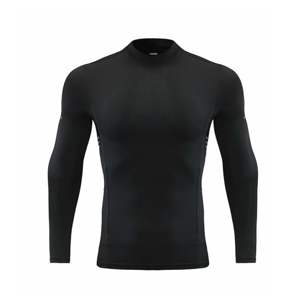 UPF 50+ långärmade kompressionsskjortor för män, vattensportutslag zdq