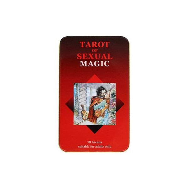 Spelsamling, Tarot av sexuell magi Tarotkort järnlåda set zdq