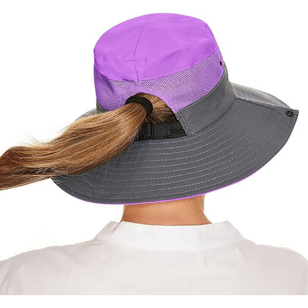 Solhatt herr dam UV-skydd 1 sommarmössa fiskehatt fiskehatt boonie fiskehatt purple