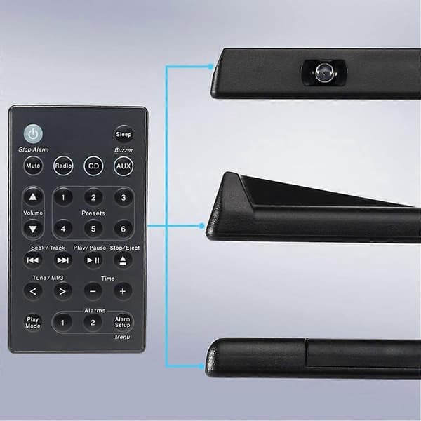 BOSE-B7 Erstatningsfjernkontroll Egnet for Bose Sound Touch Wave Music_tfrf