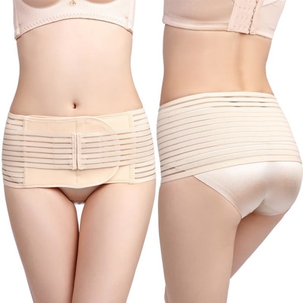 waisttrainer træningskorset korsetter abrikos One Size