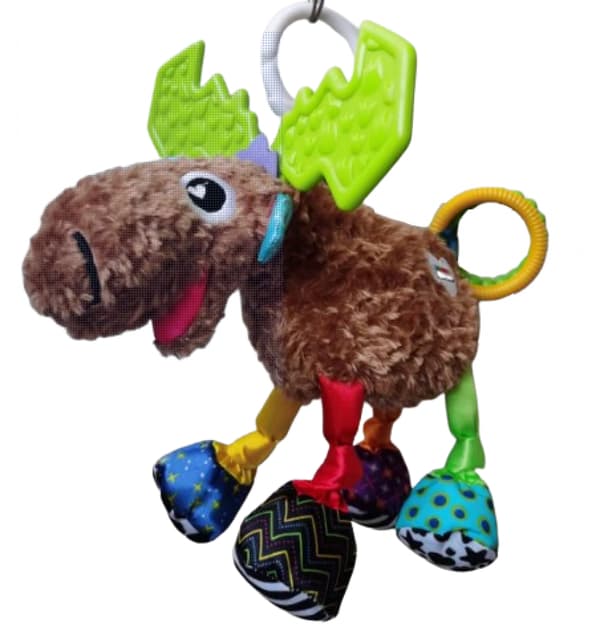 Älg Clip-on Leksak Babybil Hängande Sängleksak