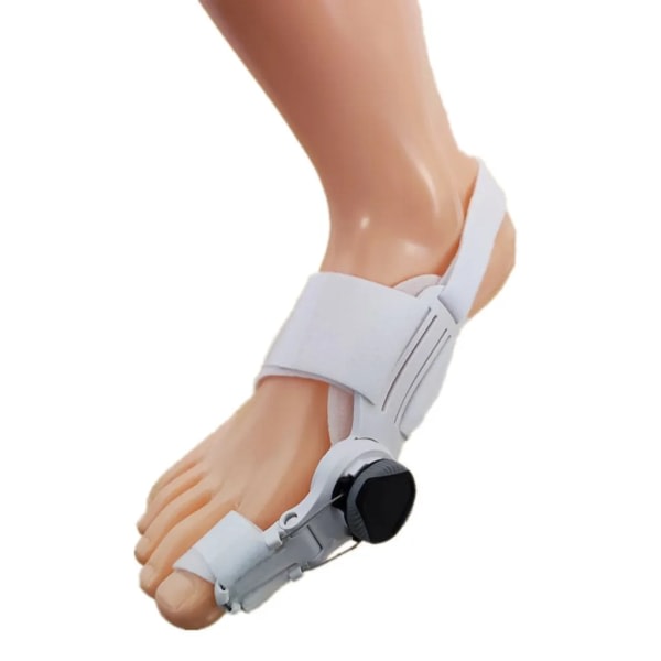 1* Hallux Valgus Korrigering, Hallux Valgus Tåseparator - Hvit