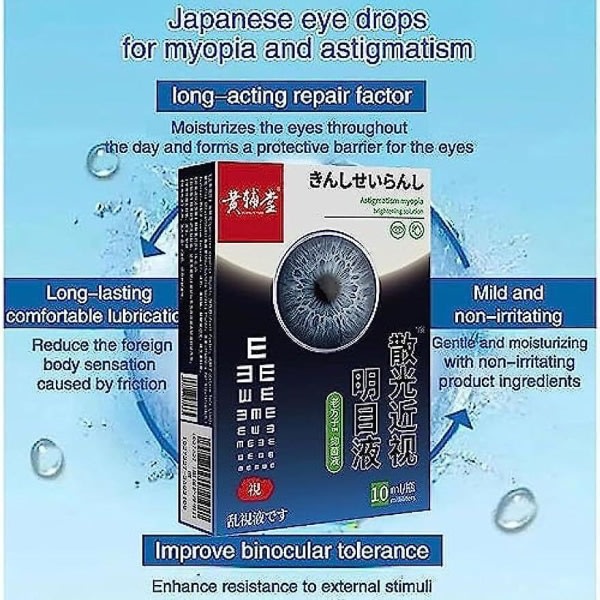 Eye Care Brightening Solution, ögondroppar, Eye Care Liquid 3ST