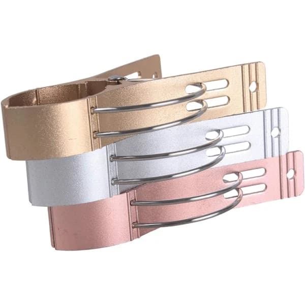 Strandhandduksklämmor i aluminiumlegering, 6-pack_tfrf