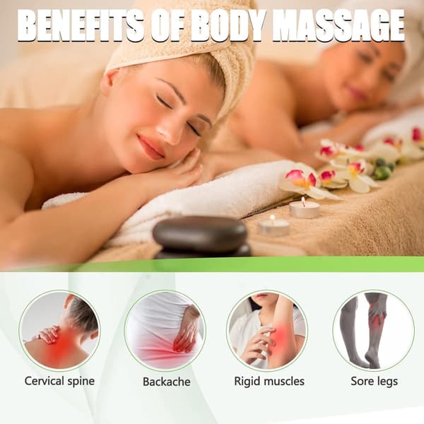Massagebold - Massage - Massagestick - Massageapparat - Lindrer træthed - Tilbehør - Anti