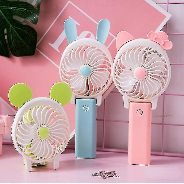 Ladattava Mini Sarjakuva Kannettava Pieni Tuuletin USB Tuuletin Taitettava Opiskelijatuuletin Matka Kannettava Pieni Tuuletin Ns2