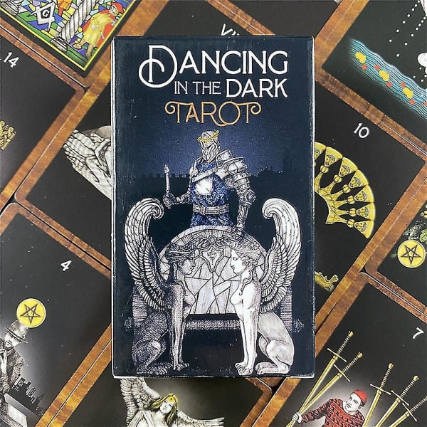 2021 Dancing In The Dark Tarotkortdäck Fuld engelsk brädspelsfest Familjespelkort Oracle-kort Kortspel55st Ts156 zdq