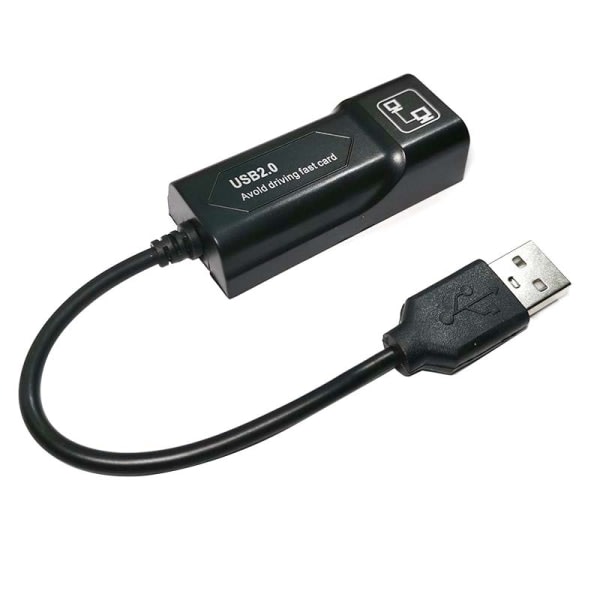 CDQ USB-kabel LAN Ethernet-adapter 100 Mbps nettverksenhet