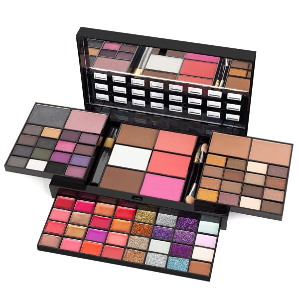 Alt-i-én makeup-sæt, 74 farver