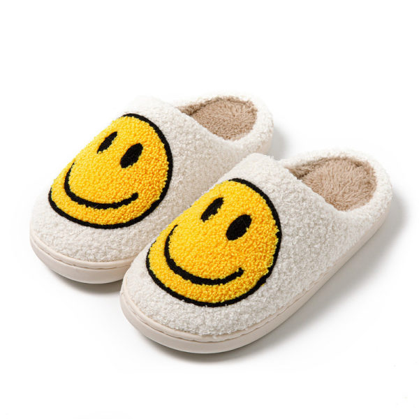 Smiley Face Tofflor Dam Smile Tofflor vit 36-37