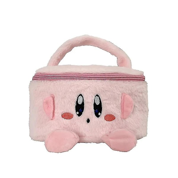 Anime Stitch Kosmetik Taske Stor Kapacitet Makeup Opbevaringstaske Box Bærbar Tegneseriefigur Plys Taske Pige Gave C