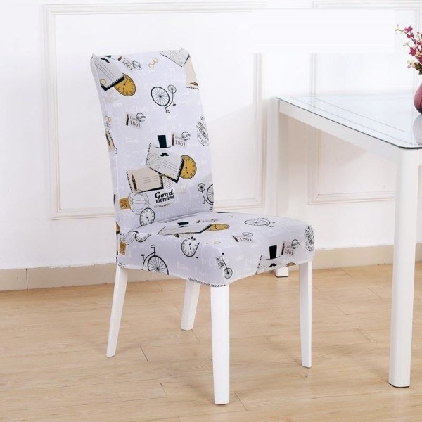 Elastisk stoltrekk / stolsebeskyttelse 2 stk