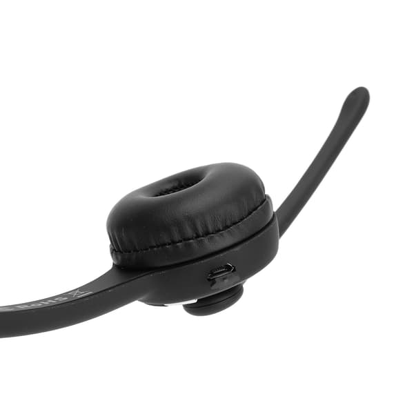 Bluetooth-headset til telefon, enkeltsidet, roterbar mikrofon, trådløst business-headset til bærbar computer, mobiltelefon, pc, tablet