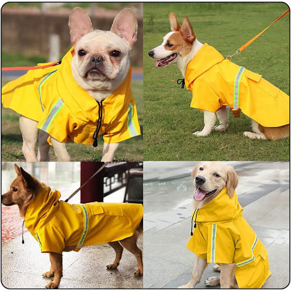 Adventure-Ready Raincoat: Soft Inner Cotton Mesh Layer & Reflective, Ensures Comfort & Visibility (Yellow)