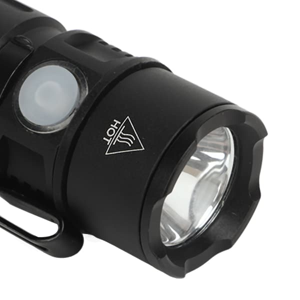 800LM Mini taskulamppu pieni tasku EDC valo USB ladattava avaimenperä