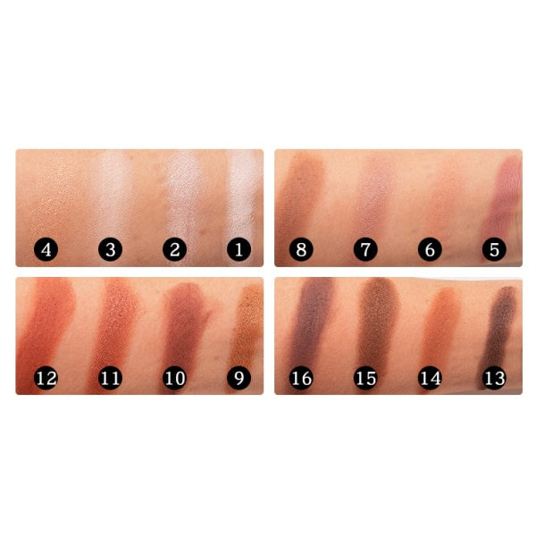 Super Let Öjenskyggepalet Kosmetik Makeup Palet