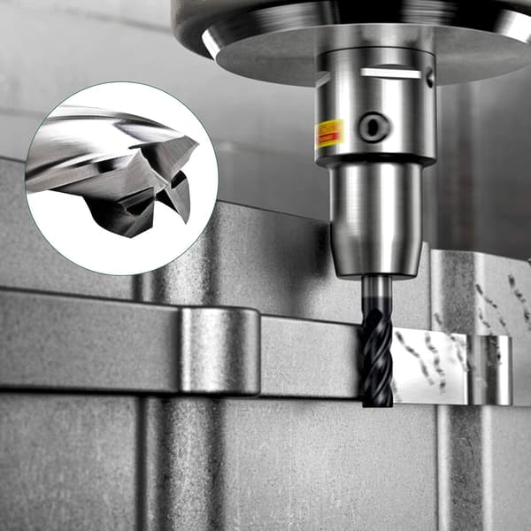 High-Quality HSS Milling Cutters, 10 Pcs Different Sizes For CNC Machine, Engraving And Milling, Including High Machining