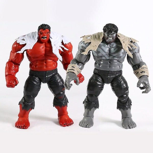 Marvel Legends The Grey Red Hulk Collection Actionfigur 21cm style 2