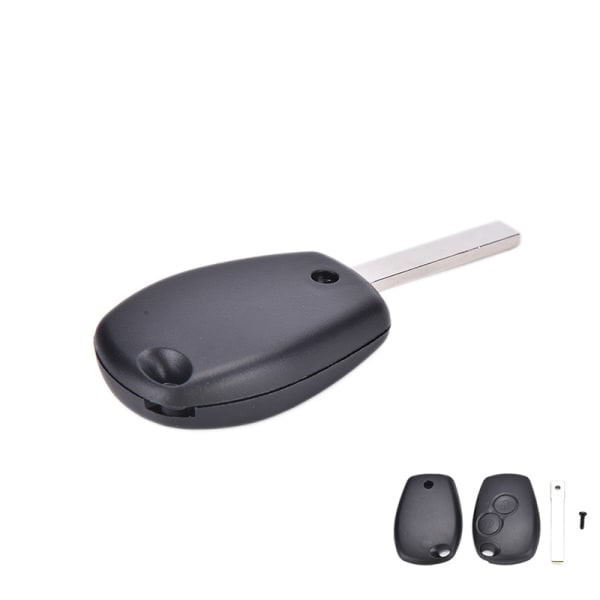 2-knapps Fob Shell Case Blad f?r Renault Modus Clio