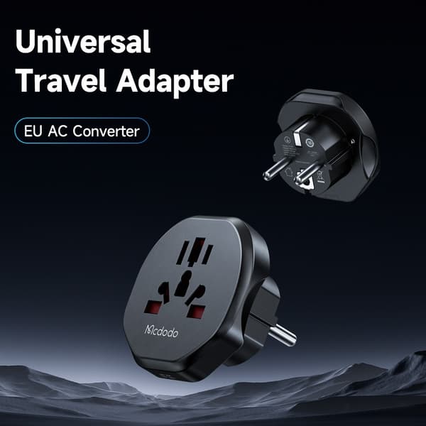MCDODO Universal Reiseadapter EU Plugg /EU/US_tfrf 93