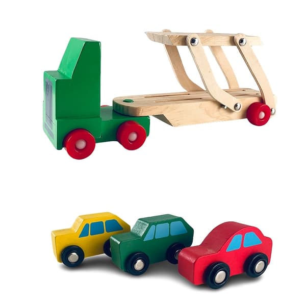 Biltransport i træ med 3 biler_TF 534