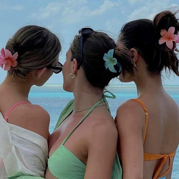 6-pack Blomsterhårspännen som Inte Glider