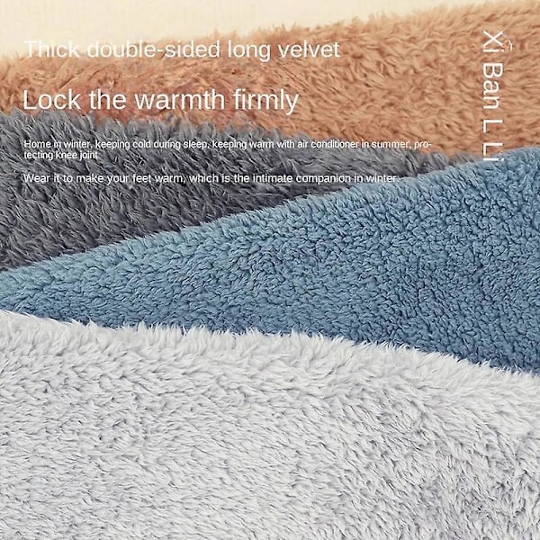 Teddy Legs Lange Strømper - Teddy Legs Strømper, Over Knæ Høj Fuzzy Benvarmere Strømper Sjove Fuzzy Lange Vinterstrømper silver gray
