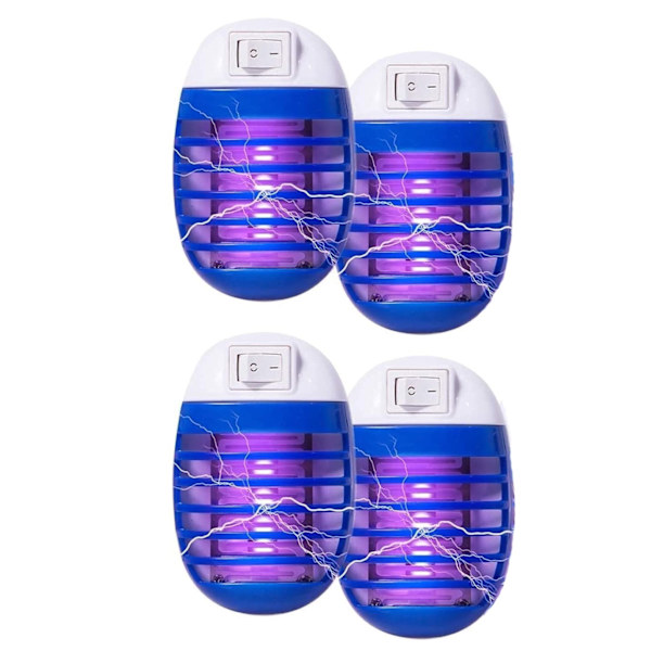 (Dublett) 2-pack Elektrisk Insektsfälla, Myggdödare med LED