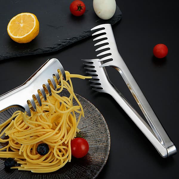 Pastaklype i rustfritt stål Silver Silver