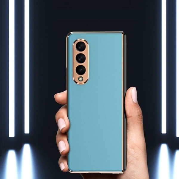 Skal / Case / Fodral för Samsung Galaxy Z Fold3 5G silverfärgad silverfärgad