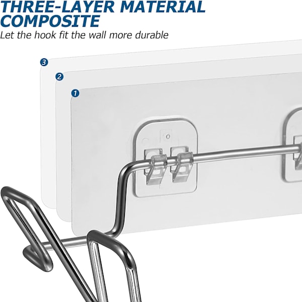 Søppelposeholder | Rustfritt stål for kjøkkenskapsdører