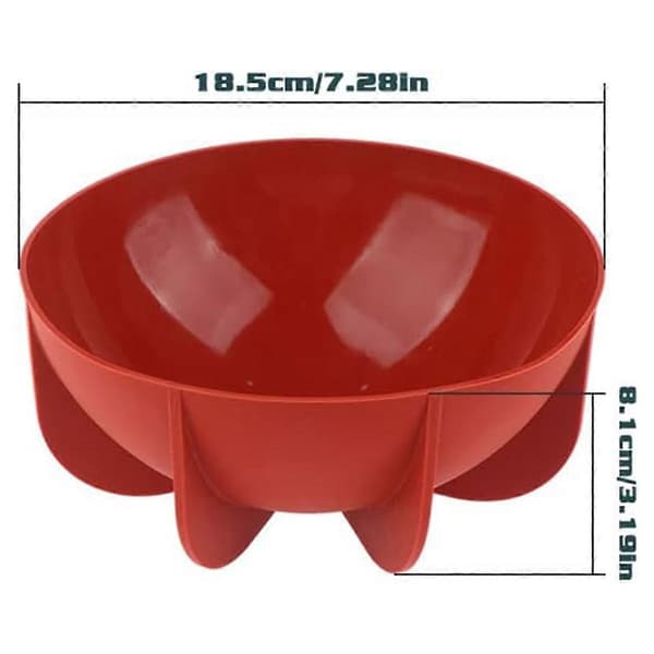 Bakform Silikon Halvkuleform Pan Kuppel Silikonform, Hvit_tfrf