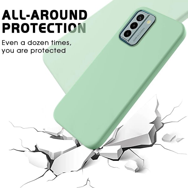Flytande telefon cover til Nokia G22 Grøn